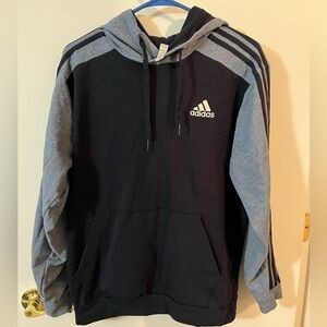 Adidas Blue Men's Hoodie medium